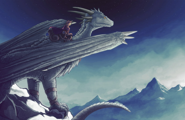 Обои картинки фото фэнтези, драконы, крылья