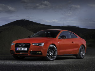 Картинка автомобили audi quattro 2-0t a5 красный s-line competition coupе au-spec