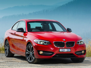 Картинка автомобили bmw красный 2014г f22 au-spec line sport coupе 220i