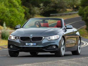 Картинка автомобили bmw темный 2014г f33 au-spec line sport cabrio 428i