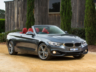 Картинка автомобили bmw темный 2014г f33 au-spec line sport cabrio 428i