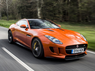 Картинка автомобили jaguar uk-spec 2014г r coupе f-type