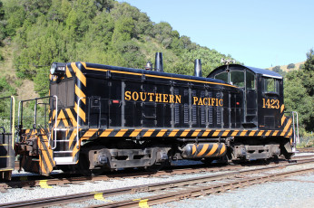 Картинка техника локомотивы железная рельсы дорога локомотив