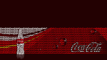 Картинка бренды coca-cola фон надпись