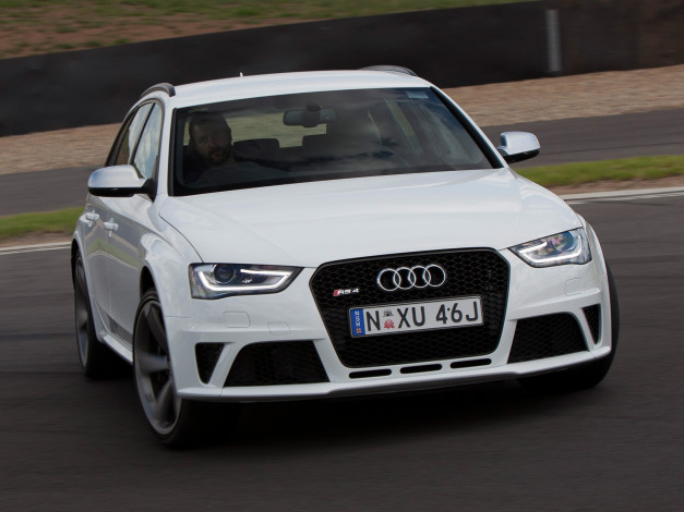 Обои картинки фото автомобили, audi, светлый, 8k, b8, au-spec, avant, rs, 4