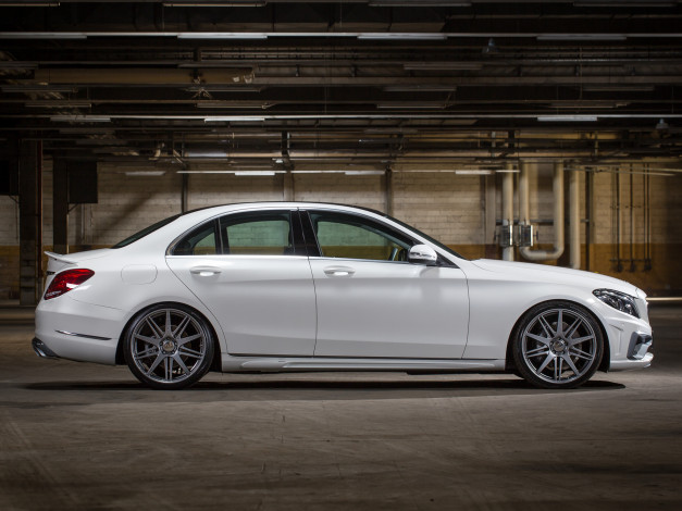 Обои картинки фото автомобили, mercedes-benz, carlsson, с-klasse, w205, 2014г, светлый