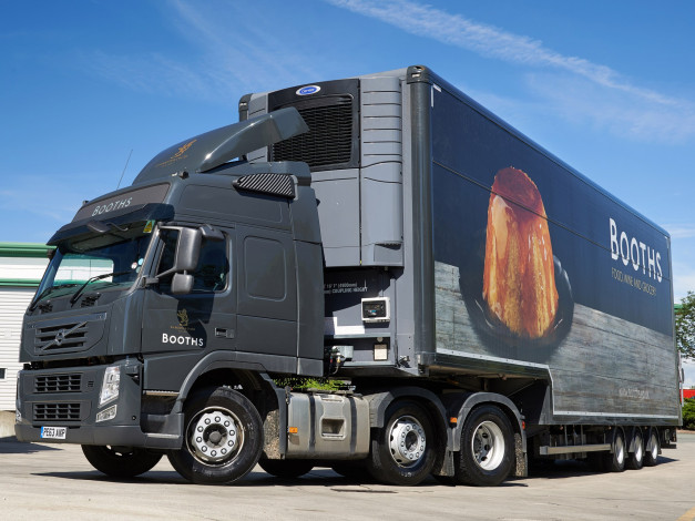 Обои картинки фото автомобили, volvo trucks, fm, 450, volvo, uk-spec, 6х2