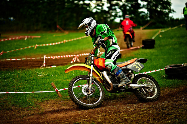 Обои картинки фото спорт, мотокросс, состязание, гонка, трасса