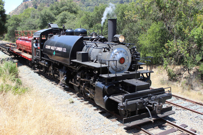 Обои картинки фото техника, паровозы, паровоз, рельсы, дорога, железная