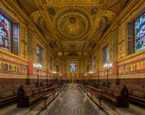 Картинка worcester+college+chapel +oxford интерьер холлы +лестницы +корридоры университет