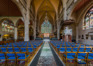 Картинка holy+trinity +sloane+square интерьер убранство +роспись+храма храм