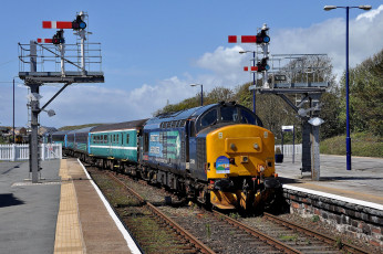 Картинка техника поезда железная дорога рельсы локомотив состав