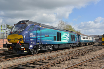 Картинка техника поезда железная дорога рельсы локомотив состав