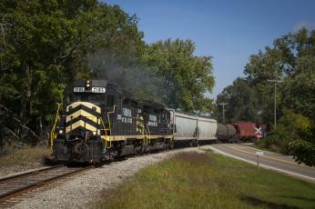 Картинка техника поезда железная дорога рельсы локомотив состав