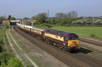 Картинка техника поезда железная дорога рельсы локомотив состав