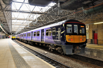 Картинка техника поезда железная дорога рельсы локомотив состав