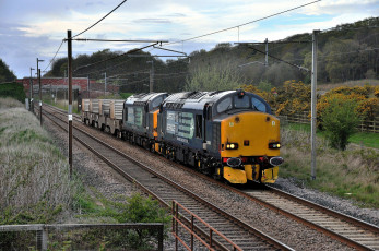 Картинка техника поезда железная дорога рельсы локомотив состав