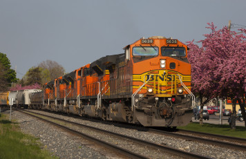 Картинка техника поезда железная дорога рельсы локомотив состав