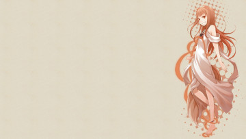 Картинка аниме spice+and+wolf девушка spice and wolf horo фон