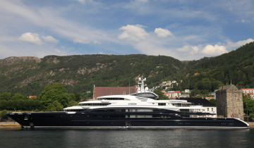 Картинка serene корабли Яхты суперяхта