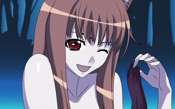 Картинка аниме spice+and+wolf арт horo spice and wolf девушка