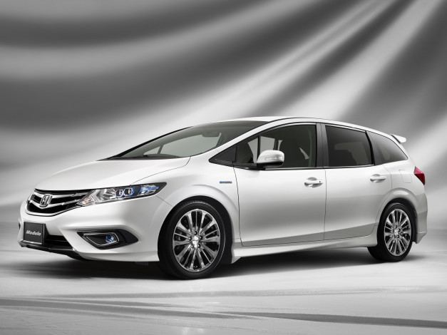 Обои картинки фото автомобили, honda, светлый, 2015г, hybrid, jade