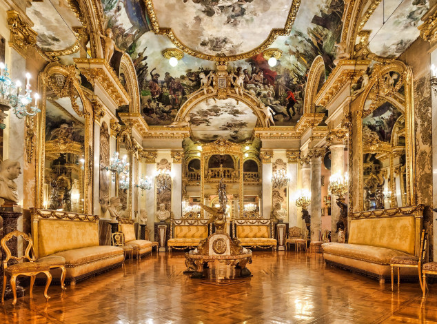 Обои картинки фото интерьер, дворцы,  музеи, дворец, убранство