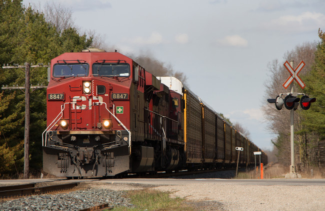 Обои картинки фото техника, поезда, железная, дорога, рельсы, локомотив, состав