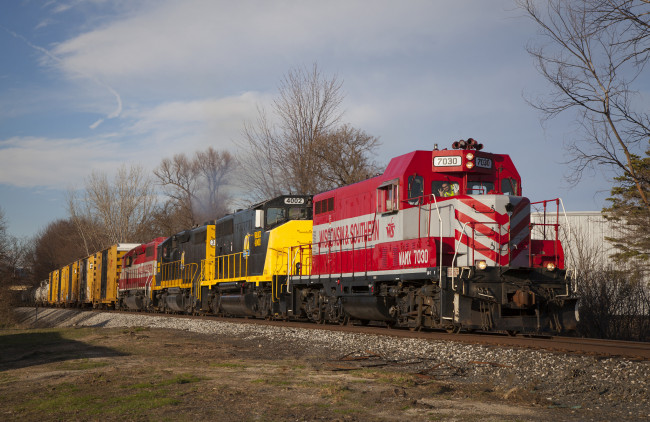 Обои картинки фото техника, поезда, железная, дорога, рельсы, локомотив, состав