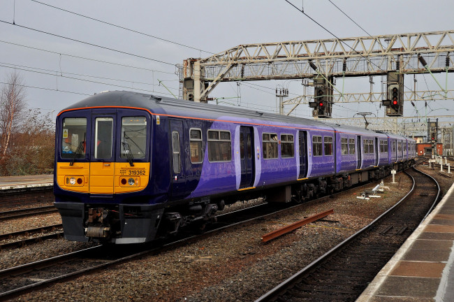 Обои картинки фото техника, электровозы, железная, дорога, рельсы, локомотив, состав