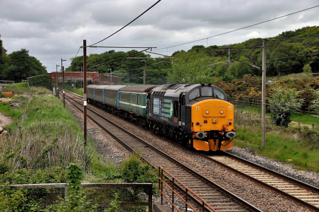 Обои картинки фото техника, поезда, железная, дорога, рельсы, локомотив, состав