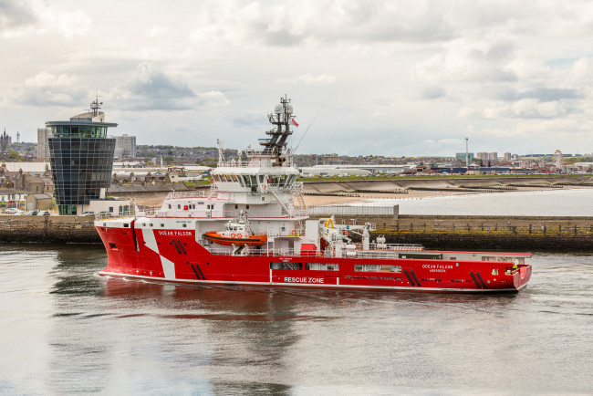 Обои картинки фото ocean falcon, корабли, другое, судно, специальное, вспомогательное