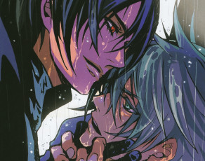 Картинка аниме togainu+no+chi парни