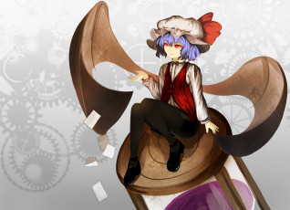 Картинка аниме touhou девушка