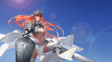 Картинка аниме unknown +другое взгляд девушка фон