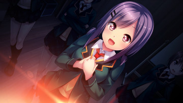 Картинка miagete+goran +yozora+no+hoshi+o аниме unknown +другое девушка взгляд фон