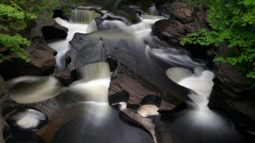 Картинка природа реки озера поток камни