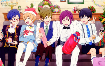 Картинка аниме free мальчики