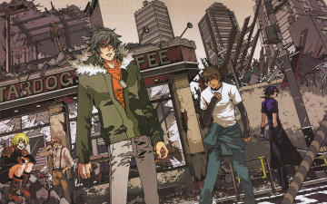 Картинка аниме togainu+no+chi парни