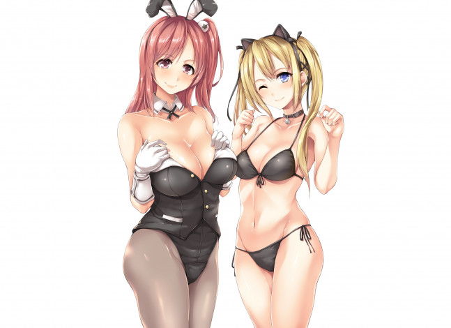 Обои картинки фото аниме, dead or alive, девушки