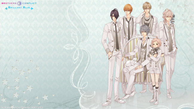 Обои картинки фото аниме, brothers conflict, парни