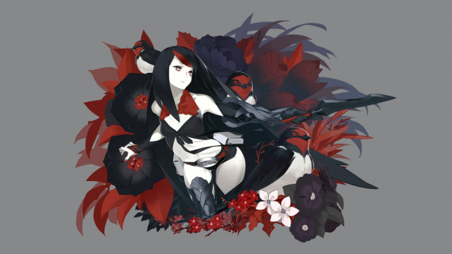 Обои картинки фото аниме, unknown,  другое, девушка