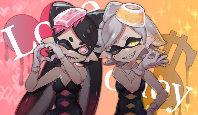 Обои картинки фото аниме, splatoon