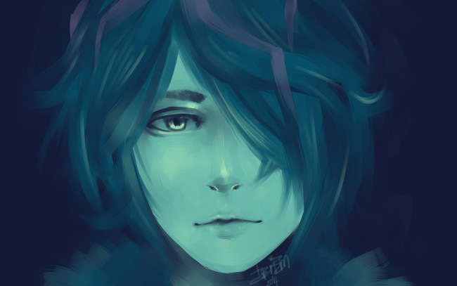 Обои картинки фото аниме, ib, игра, арт, kitashu, парень, garry