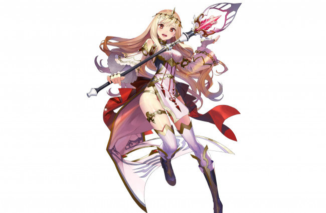 Обои картинки фото аниме, магия,  колдовство,  halloween, девушка