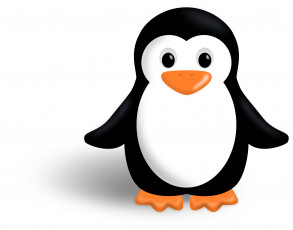 Картинка компьютеры linux фон логотип