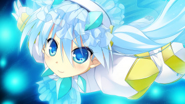 Картинка аниме ryuusei+kiseki+-shooting+probe взгляд девушка фон