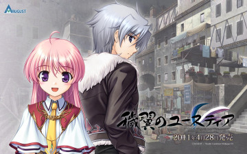 Картинка aiyoku+no+eustia аниме фон взгляд девушки