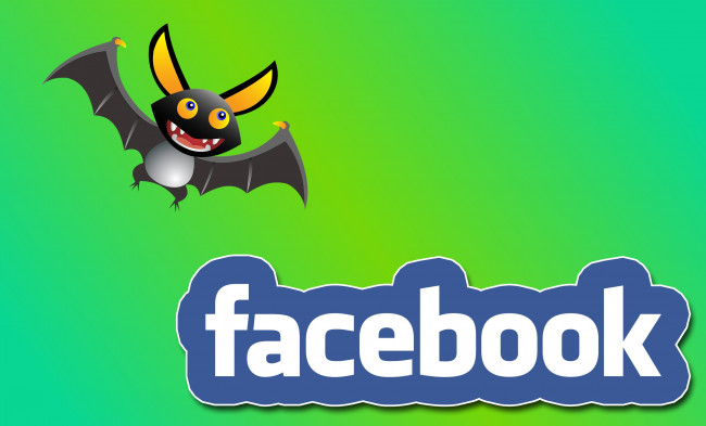 Обои картинки фото компьютеры, facebook, фон, логотип