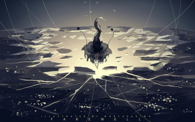 Обои картинки фото аниме, unknown,  другое, девушка